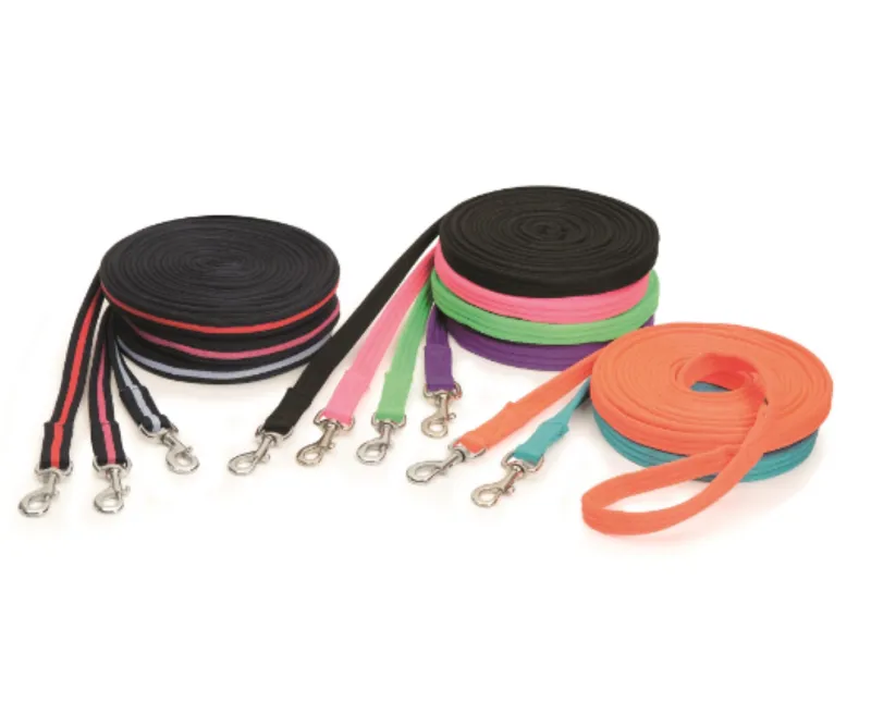 Shires Wessex Soft Feel Lunge Line Black